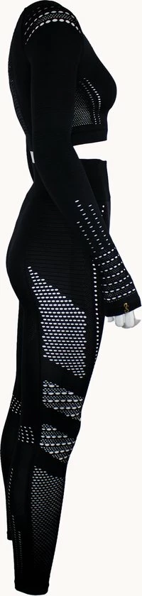 JS Dames Trainingspak – Tracksuit – Yoga Suit – Sportkleding – Sportoutfit – Dames Legging – Fitness Set 6 JS Dames Trainingspak – Tracksuit – Yoga Suit – Sportkleding – Sportoutfit – Dames Legging – Fitness Set - Afbeelding 4