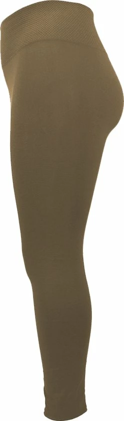 DUCCA Dames Thermo Legging - High Waist - Zand - Maat XL/XXL 6 DUCCA Dames Thermo Legging - High Waist - Zand - Maat XL/XXL - Afbeelding 4