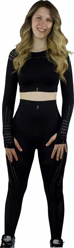 JS Dames Trainingspak – Tracksuit – Yoga Suit – Sportkleding – Sportoutfit – Dames Legging – Fitness Set 3 JS Dames Trainingspak – Tracksuit – Yoga Suit – Sportkleding – Sportoutfit – Dames Legging – Fitness Set