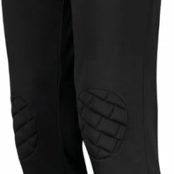 Masita | Keepersbroek Lang Heren & Dames Beenuiteinden Met Ribboord En Ritssluiting - BLACK - XXL