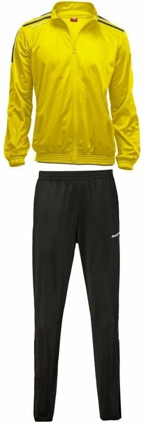 Masita | Trainingspak Striker - Trainingskleding Heren & Dames - Comfotech Materiaal - YELLOW/BLACK - 152 4 Masita | Trainingspak Striker - Trainingskleding Heren & Dames - Comfotech Materiaal - YELLOW/BLACK - 152 - Afbeelding 2