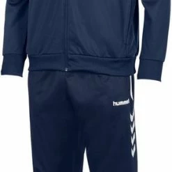 Hummel Valencia Polyester Suit Trainingspak Unisex - Maat L