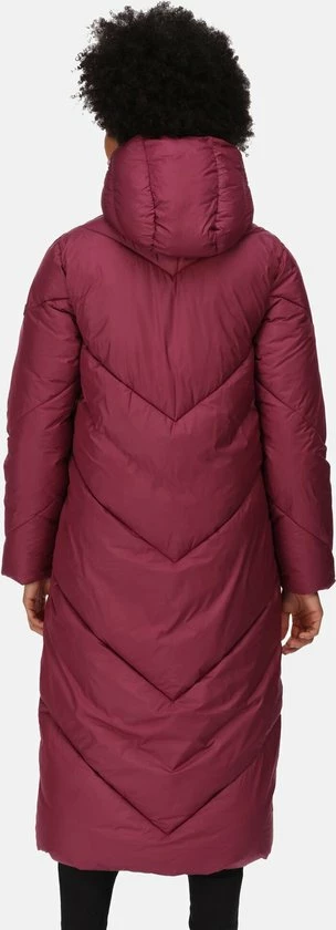 De Regatta Longley Extra Lange Jas - Dames - Waterafstotend - Geïsoleerd - Paars 11 De Regatta Longley Extra Lange Jas - Dames - Waterafstotend - Geïsoleerd - Paars - Afbeelding 9