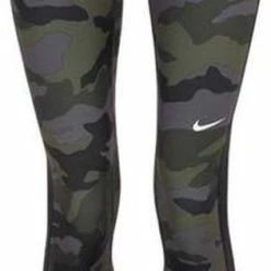 Nike - Pro 7/8 Camo Tight - Pro Tights - XL - Groen -Sportkleding-Dames Winkel 315x840 3