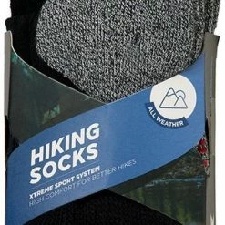 Xtreme Wandelsokken Hiking Katoen Zwart Maat 45/47 2-pak 9 Xtreme Wandelsokken Hiking Katoen Zwart Maat 45/47 2-pak -Sportkleding-Dames Winkel 316x840 1