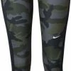 Nike - Pro 7/8 Camo Tight - Pro Tights - XL - Groen -Sportkleding-Dames Winkel 326x840 2