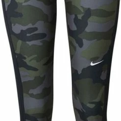 Nike - Pro 7/8 Camo Tight - Pro Tights - XL - Groen