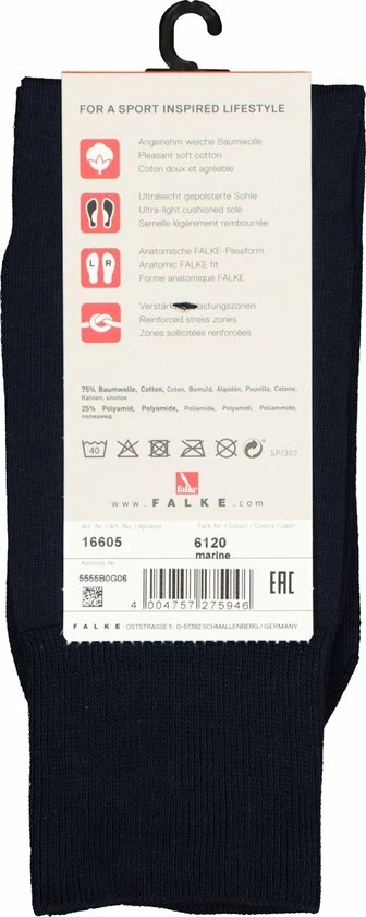 Falke Run - Sportsokken - Volwassenen - Marine - Maat 42/43 13 Falke Run - Sportsokken - Volwassenen - Marine - Maat 42/43 - Afbeelding 11