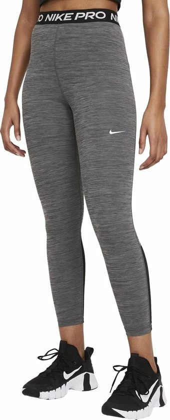 Nike Pro 365 7/8 Tight Sportlegging - Maat M - Vrouwen - Donker Grijs - Zwart - Wit 9 Nike Pro 365 7/8 Tight Sportlegging - Maat M - Vrouwen - Donker Grijs - Zwart - Wit - Afbeelding 7