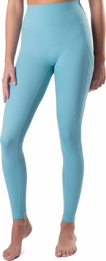 Releeve - Sport Legging - Fitness - Dagelijks Gebruik - High Waist - Comfortabel - Yoga - Gym - Licht Blauw L 3 Releeve - Sport Legging - Fitness - Dagelijks Gebruik - High Waist - Comfortabel - Yoga - Gym - Licht Blauw L