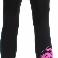 Super Pro Combat Gear Super Pro Legging Women Lion/Super Pro Logo Zwart/Roze Extra Extra Large
