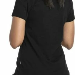 PUMA ESS Logo Tee Shirt Dames - Cotton Black - Maat S -Sportkleding-Dames Winkel 345x840 1