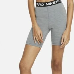 Nike Pro 365 Short Tight Sportlegging - Maat M - Vrouwen - Grijs - Zwart - Wit -Sportkleding-Dames Winkel 355x840 2