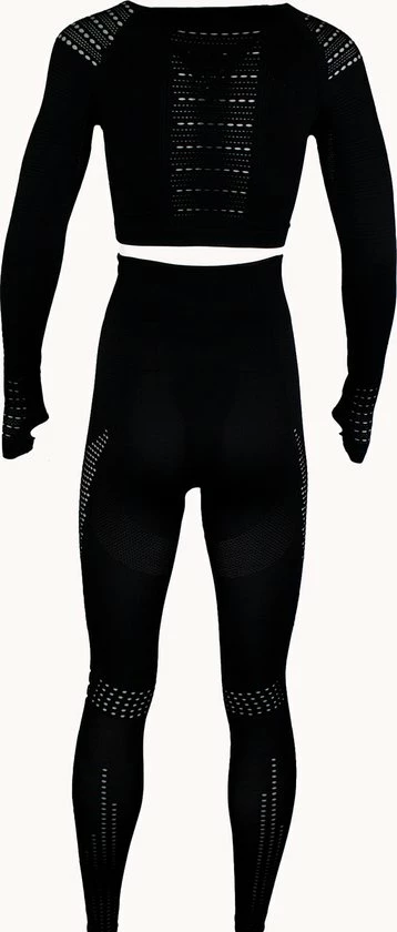 JS Dames Trainingspak – Tracksuit – Yoga Suit – Sportkleding – Sportoutfit – Dames Legging – Fitness Set 4 JS Dames Trainingspak – Tracksuit – Yoga Suit – Sportkleding – Sportoutfit – Dames Legging – Fitness Set - Afbeelding 2