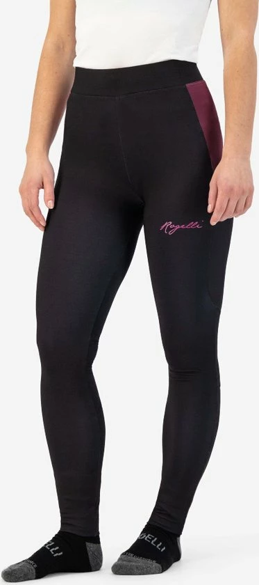 Rogelli Enjoy Ll Hardloop Broek Lang Dames Zwart 4 Rogelli Enjoy Ll Hardloop Broek Lang Dames Zwart - Afbeelding 2