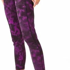 Cúpla Women's Activewear Leggings Tie Dye Pattern Fashionable Sportswear For Training Gym Running Yoga
