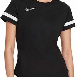 Nike Dry Academy 21 Sportshirt - Maat S - Vrouwen - Zwart/Wit -Sportkleding-Dames Winkel 376x840 2