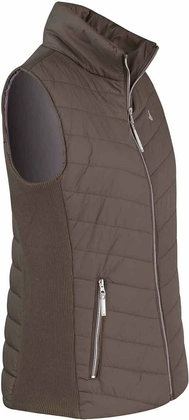 BJØRNSON Siri Bodywarmer Dames - Winddicht - Waterafstotend - Maat 40 - Bruin 6 BJØRNSON Siri Bodywarmer Dames - Winddicht - Waterafstotend - Maat 40 - Bruin - Afbeelding 4