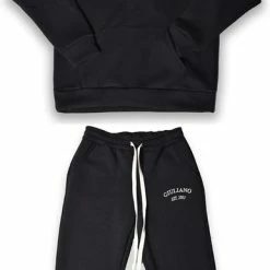 Giuliano Track Suit Set Black M