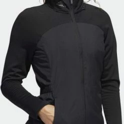 Adidas Golfjack Hybride Parka Dames Nylon Zwart Maat Xs -Sportkleding-Dames Winkel 388x840
