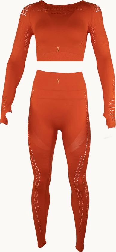 JS Dames Trainingspak – Tracksuit – Yoga Suit – Sportkleding – Sportoutfit – Dames Legging – Fitness Set 6 JS Dames Trainingspak – Tracksuit – Yoga Suit – Sportkleding – Sportoutfit – Dames Legging – Fitness Set - Afbeelding 4