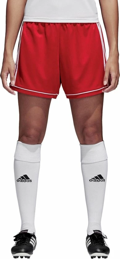 Adidas Squadra 17 Short Dames - Rood | Maat: M 4 Adidas Squadra 17 Short Dames - Rood | Maat: M - Afbeelding 2