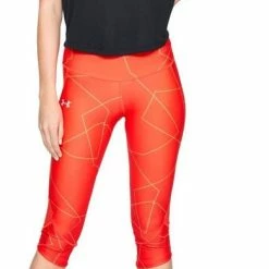 Under Armour Run Graphic Crop Tee Sportshirt Dames - Zwart -Sportkleding-Dames Winkel 390x840 1