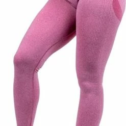 JT Supply – Shape – Sportlegging Dames High Waist – Sportbroek Dames – Sportkleding Dames – Shape Legging - Seamless Sportlegging - Hardloopbroek Dames – Tiktok Legging – Yogalegging Dames – Fitness Legging – Roze