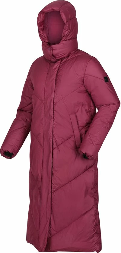 De Regatta Longley Extra Lange Jas - Dames - Waterafstotend - Geïsoleerd - Paars 5 De Regatta Longley Extra Lange Jas - Dames - Waterafstotend - Geïsoleerd - Paars - Afbeelding 3