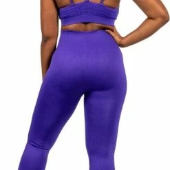 JT Supply – Power – Sportlegging Dames High Waist – Sportbroek Dames – Sportkleding Dames – Hardloopbroek Dames – Tiktok Legging – Yogalegging Dames – Fitness Legging – Yoga Kleding Dames – Paars -Sportkleding-Dames Winkel 404x840 3