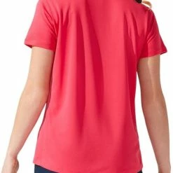 Asics Core SS Top Sportshirt - Maat S - Vrouwen - Roze -Sportkleding-Dames Winkel 406x840 3