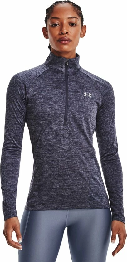 Under Armour Tech 1/2 Zip - Twist Dames Sporttrui - Maat S 8 Under Armour Tech 1/2 Zip - Twist Dames Sporttrui - Maat S - Afbeelding 6