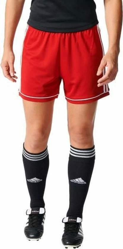 Adidas Squadra 17 Short Dames - Rood | Maat: M 7 Adidas Squadra 17 Short Dames - Rood | Maat: M - Afbeelding 5