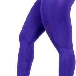 JT Supply – Power – Sportlegging Dames High Waist – Sportbroek Dames – Sportkleding Dames – Hardloopbroek Dames – Tiktok Legging – Yogalegging Dames – Fitness Legging – Yoga Kleding Dames – Paars