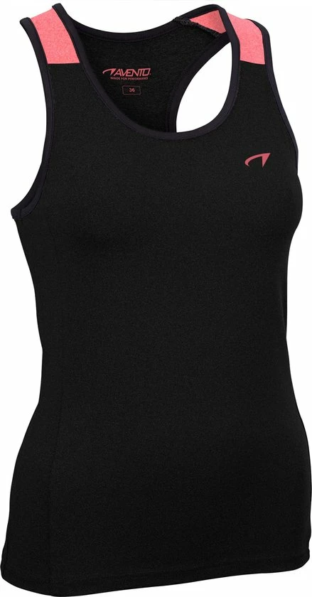 Avento Sporttop - Dames - Zwart/Roze - 36 3 Avento Sporttop - Dames - Zwart/Roze - 36