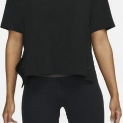 Nike Ny Dri-FIT S/S Top Dames Sportshirt - Maat L 14 Nike Ny Dri-FIT S/S Top Dames Sportshirt - Maat L -Sportkleding-Dames Winkel 443x840