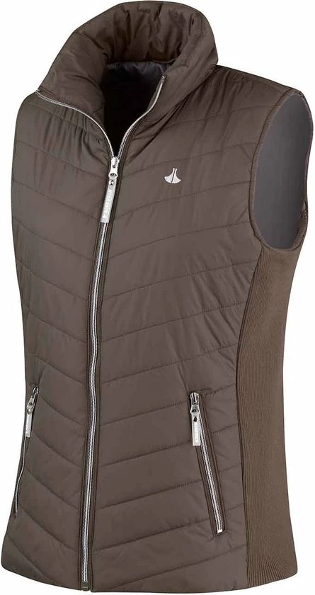 BJØRNSON Siri Bodywarmer Dames - Winddicht - Waterafstotend - Maat 40 - Bruin 3 BJØRNSON Siri Bodywarmer Dames - Winddicht - Waterafstotend - Maat 40 - Bruin