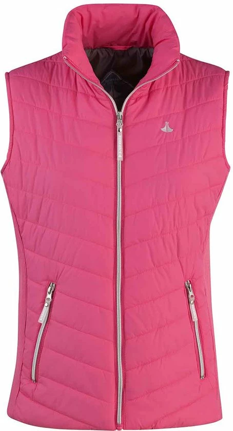 BJØRNSON Siri Bodywarmer Dames - Winddicht - Waterafstotend - Maat 52 - Roze 4 BJØRNSON Siri Bodywarmer Dames - Winddicht - Waterafstotend - Maat 52 - Roze - Afbeelding 2