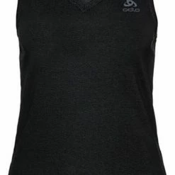 ODLO BL TOP V-neck Singlet ACTIVE F-DRY LIGHT - Black - Vrouwen - Maat XS -Sportkleding-Dames Winkel 461x840 3