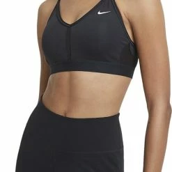 Nike - Indy V-Neck Sport Bra - Dames Sportbra-XXL