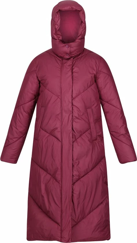 De Regatta Longley Extra Lange Jas - Dames - Waterafstotend - Geïsoleerd - Paars 13 De Regatta Longley Extra Lange Jas - Dames - Waterafstotend - Geïsoleerd - Paars - Afbeelding 11