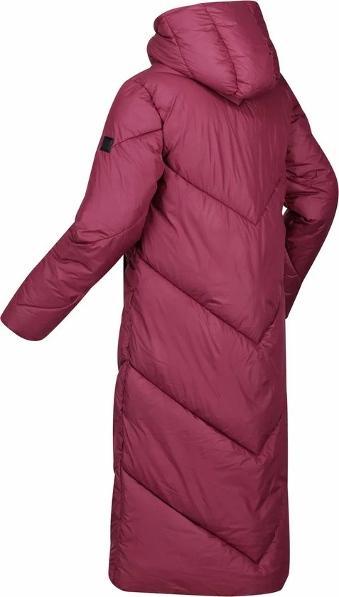 De Regatta Longley Extra Lange Jas - Dames - Waterafstotend - Geïsoleerd - Paars 9 De Regatta Longley Extra Lange Jas - Dames - Waterafstotend - Geïsoleerd - Paars - Afbeelding 7