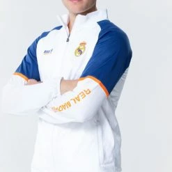 Real Madrid CF Real Madrid Trainingspak 21/22 - Voetbaltrainingspak Voor Heren - Officieel Real Madrid Fanproduct - Vest En Trainingsbroek - 100% Polyester - Maat XXL -Sportkleding-Dames Winkel 486x840 2