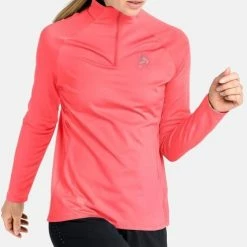 ODLO Midlayer 1/2 Zip ESSENTIAL CERAMIWARM Vrouwen Sporttrui - Siesta - Maat S 11 ODLO Midlayer 1/2 Zip ESSENTIAL CERAMIWARM Vrouwen Sporttrui - Siesta - Maat S -Sportkleding-Dames Winkel 491x840 1