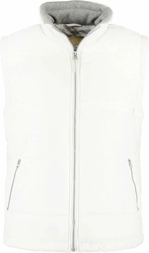 Lemon & Soda Witte Bodywarmer Voor Dames 3 Lemon & Soda Witte Bodywarmer Voor Dames