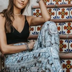 Merkloos Harembroek - Yoga - Loungewear - Sportbroek - Bohemian - Boho - Ibiza 16 Merkloos Harembroek - Yoga - Loungewear - Sportbroek - Bohemian - Boho - Ibiza -Sportkleding-Dames Winkel 496x840