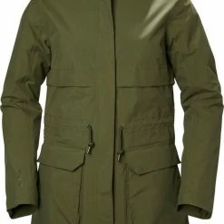 Helly Hansen Boyne Parka Jas - Maat S - Vrouwen - Groen
