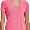 Under Armour Tech Shirt Sportshirt Vrouwen - Maat S -Sportkleding-Dames Winkel 506x840 1