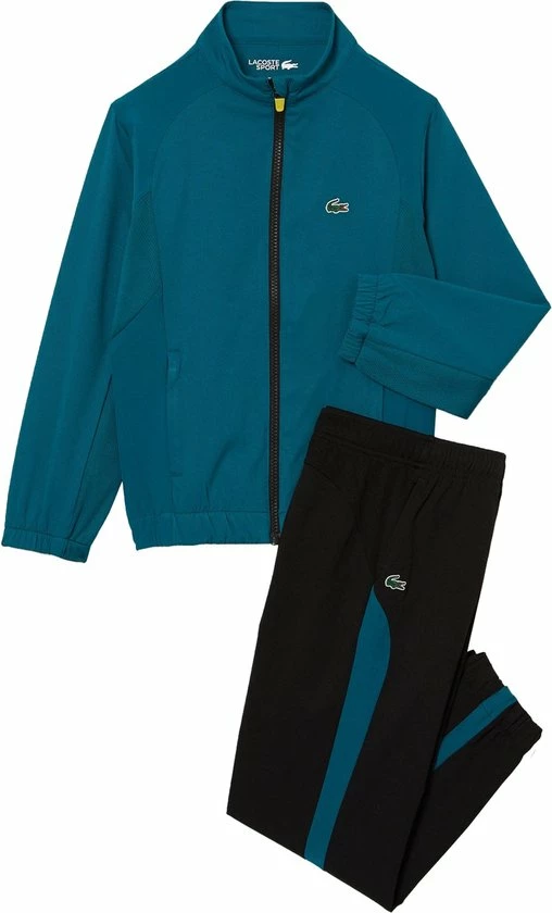 Lacoste Sport Colorblock Trainingspak Unisex - Maat 152 3 Lacoste Sport Colorblock Trainingspak Unisex - Maat 152