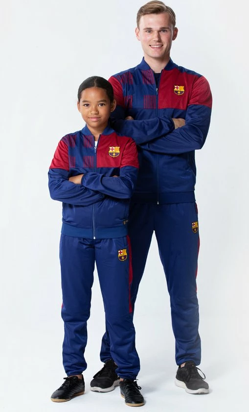 FC Barcelona Trainingspak 21/22 - Voetbal Trainingspak Voor Heren - Barca Vest En Trainingsbroek - Officieel FC Barcelona Fanproduct - Maat XXL 6 FC Barcelona Trainingspak 21/22 - Voetbal Trainingspak Voor Heren - Barca Vest En Trainingsbroek - Officieel FC Barcelona Fanproduct - Maat XXL - Afbeelding 4